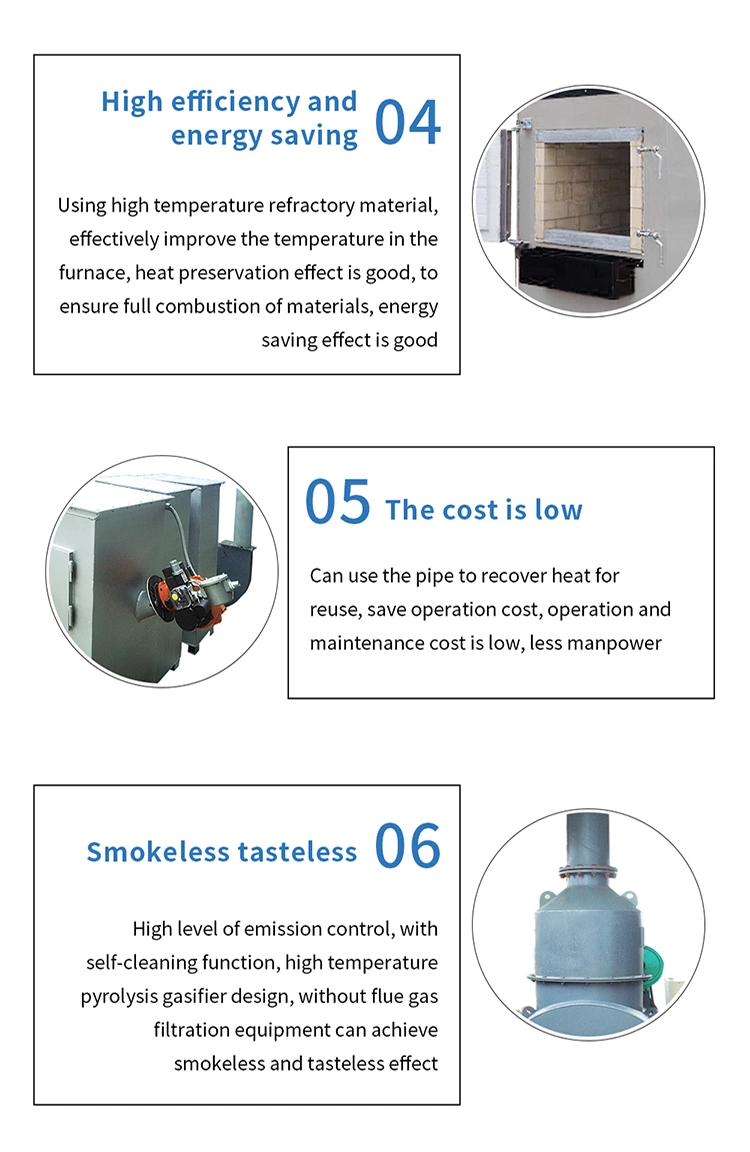 Smokeless Incinerator Equipment Food Waste Disposer